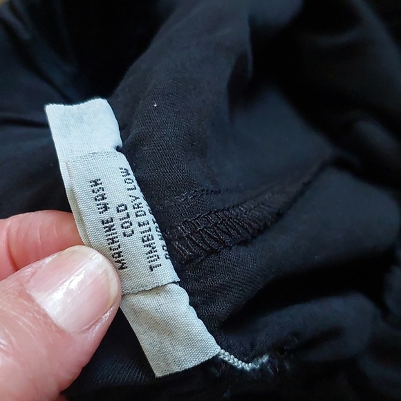 Bryn Walker High Rise Wide Leg Elastic Waist Pull On Pant Large Minimalist - Picture 6 of 7